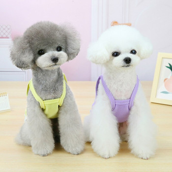 Καλοκαιρινή νέα χαριτωμένη φούστα σκύλου με λουλούδια Μόδα πολυτελή φορέματα κοριτσιών για σκύλους Ρούχα για κατοικίδια