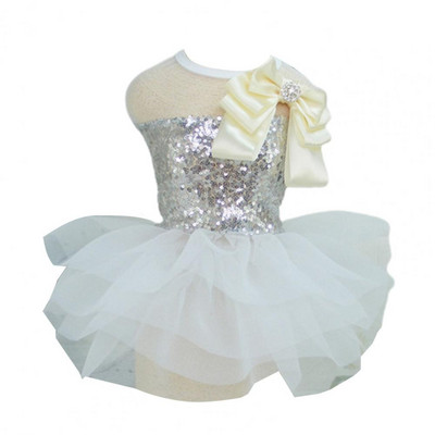 2 spalvos Geras šuniukas Blizgučiai Suknelė Naminių gyvūnėlių fotografija Rekvizitai Naminių gyvūnėlių drabužiai Akį traukiantys pavasariui