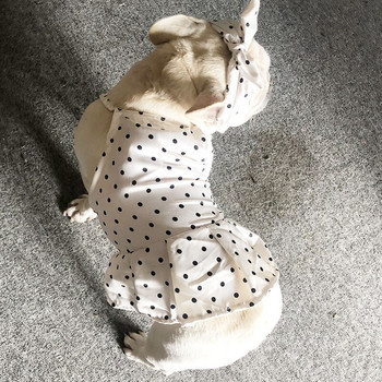 Рокли за кучета Dot Princess Cat Dress Модни летни дрехи за кучета Поли за малко голямо куче момиче Camisetas de perro yorkie