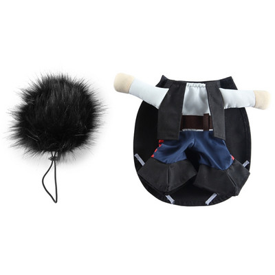 Halloweeni lemmikloomariided Koer Tsirkuse Klouni Ülikond Varga Kostüüm Naljakas Cosplay Riietus Kassidele Väikestele Keskmistele Koertele Kodupidu S-XL