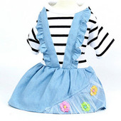 Väikesed koerad Riided Kleidid Kassid Lemmikloomadele Kleit Suvine Chihuahua kutsikas Pulmakleit Tüdruk Koer Riided vestito roo rüü Chien