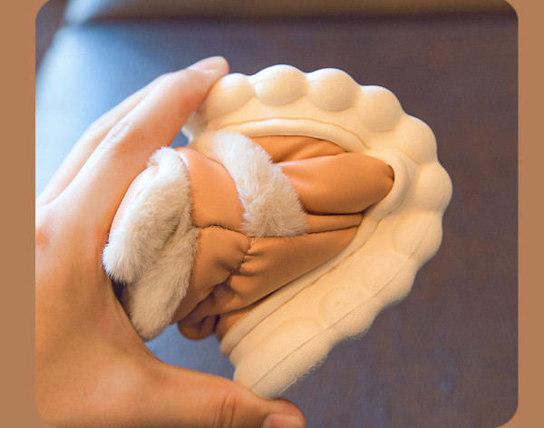 Nepremokavé papuče pre dievčatá s teplou podšívkou