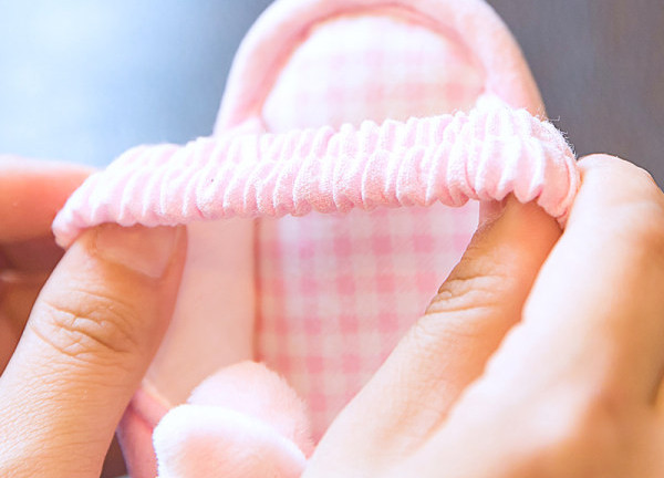 Ležérne papuče pre dievčatá s aplikáciou