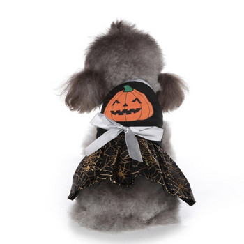 Пола за куче за домашни любимци Cosplay Хелоуин костюм за куче кученце Забавен сладък костюм за домашен любимец Дрехи за Хелоуин Елегантна рокля Есенни консумативи за домашни любимци