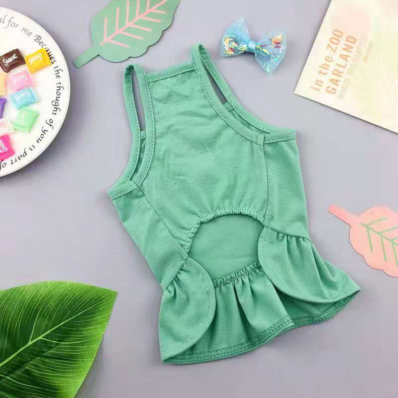 Roztomilé nazúvacie šaty Oblečenie pre malého psa Šteniatko Letná vesta Tenký plyšový medvedík pre domáce zvieratá, francúzsky buldoček, Pomeranian, priedušné oblečenie pre psov na dve nohy