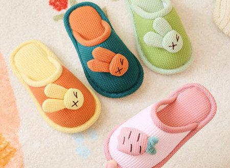 Detské papuče s 3D prvkom