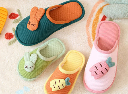 Detské papuče s 3D prvkom