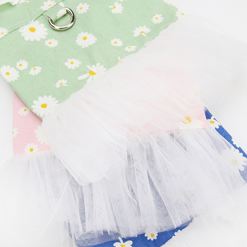 Suvine koerte pits Tullle kleit lemmikloomakoerte riided väikese koera sünnipäevapeoks pulmadeks kikisõlme kleit kutsika kostüüm kevadised lemmiklooma riided