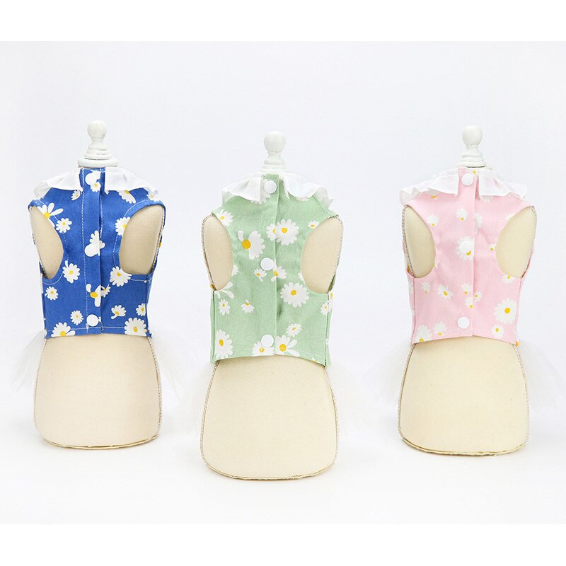 Suvine koerte pits Tullle kleit lemmikloomakoerte riided väikese koera sünnipäevapeoks pulmadeks kikisõlme kleit kutsika kostüüm kevadised lemmiklooma riided