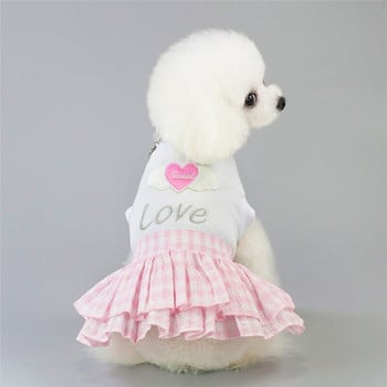 2021 ново лятно облекло за домашни любимци, пола за кучета, японски и корейски дрехи за малки кучета, дрехи за кучета, дрехи за кученца, рокли за кучета на принцеса