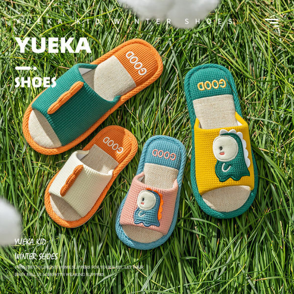 Tikandiga tekstiilist sussid tüdrukutele