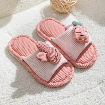 Papuci de casă casual cu element 3D