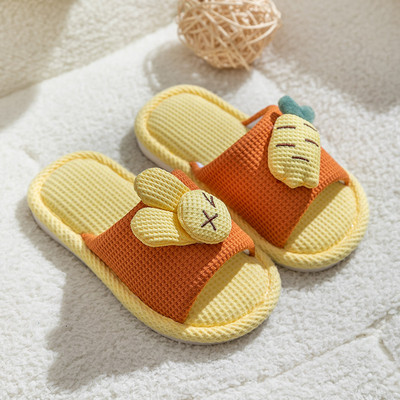 Papuci de casă casual cu element 3D