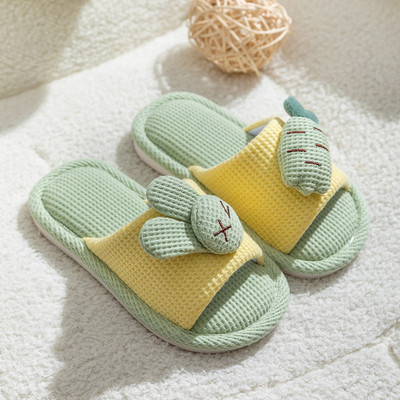 Papuci de casă casual cu element 3D