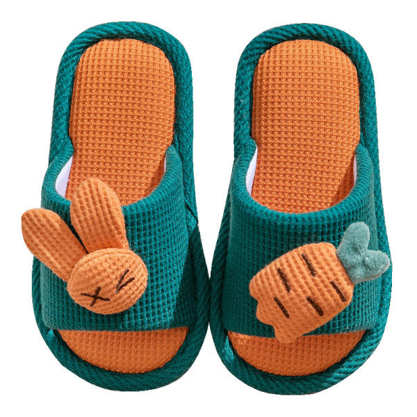 Papuci de casă casual cu element 3D