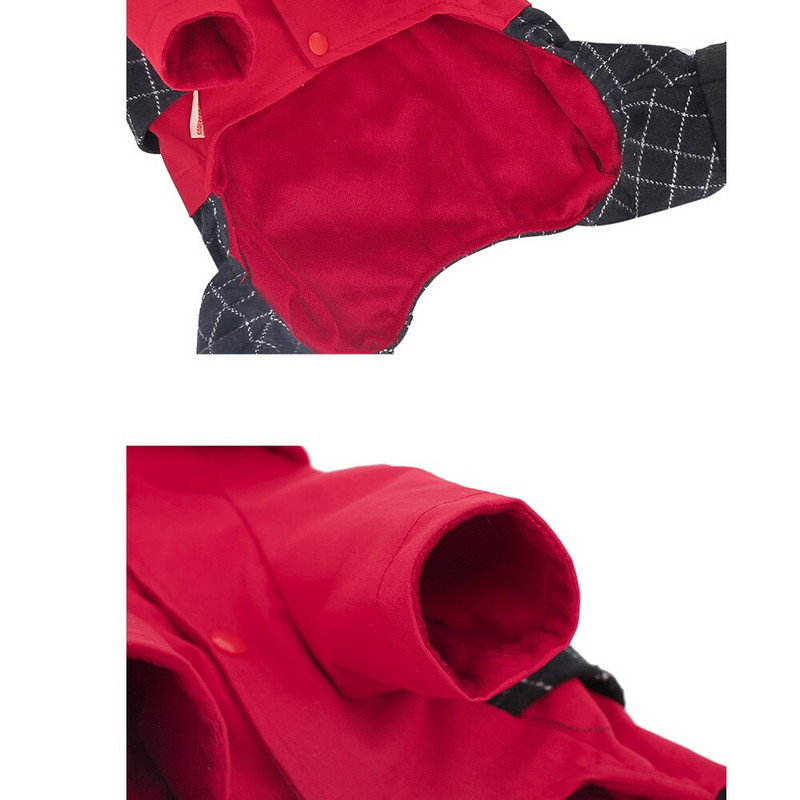 HOOPET Oblečenie pre psov, tričko, mäkké zimné teplé oblečenie pre šteniatka pre malé psy, čivavy, domáce zvieratá, overaly