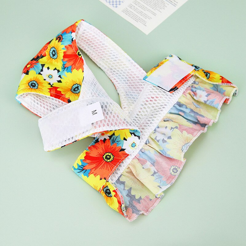 Odjeća za pse za male pse 2022. Proljeće Ljeto Princess Dress Odjeća Kućni ljubimac Puppy Fashion Bichon Teddy Kostim Uključuje povodac za pse