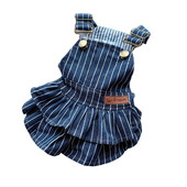 Šunų džinsinis sijonas naminiams gyvūnėliams sijonas mažiems šunims augintiniams vasarinės suknelės katėms Nauji naminių gyvūnėlių reikmenys Didmeninė prekyba šunims suknelė šunims