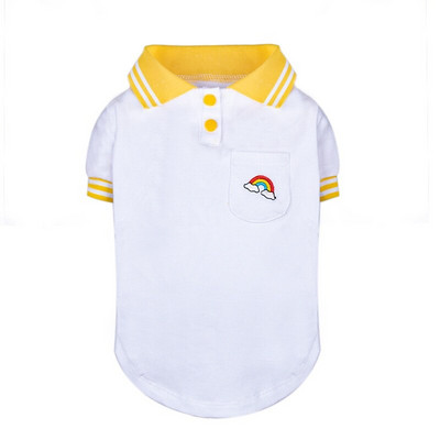 Oblečenie pre psov, šteňa, polo tričko, šaty, plyšový plyšový bišón, shih tzu, malý pes, mačka, princezná, sukňa