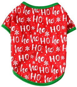 Haine pentru câini de Crăciun Costum de Anul Nou Îmbrăcăminte pentru animale de companie Tricou elan de Moș Crăciun Câini de talie mică și mijlocie Rechizite Chihuahua Yorkshire