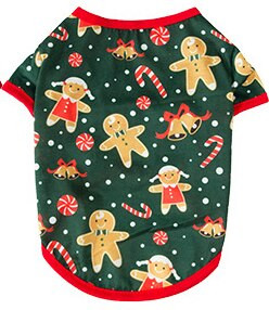 Haine pentru câini de Crăciun Costum de Anul Nou Îmbrăcăminte pentru animale de companie Tricou elan de Moș Crăciun Câini de talie mică și mijlocie Rechizite Chihuahua Yorkshire