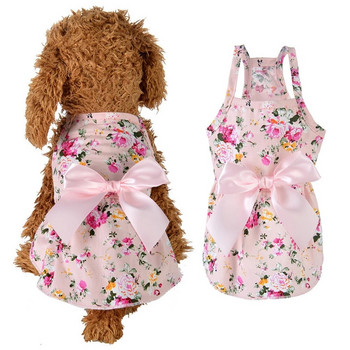 Καλοκαιρινά ρούχα για σκύλους και φούστα για σκύλους Καλοκαιρινή πριγκίπισσα νυφικά για σκύλους York ρούχα για σκύλους Φούστες για κατοικίδια