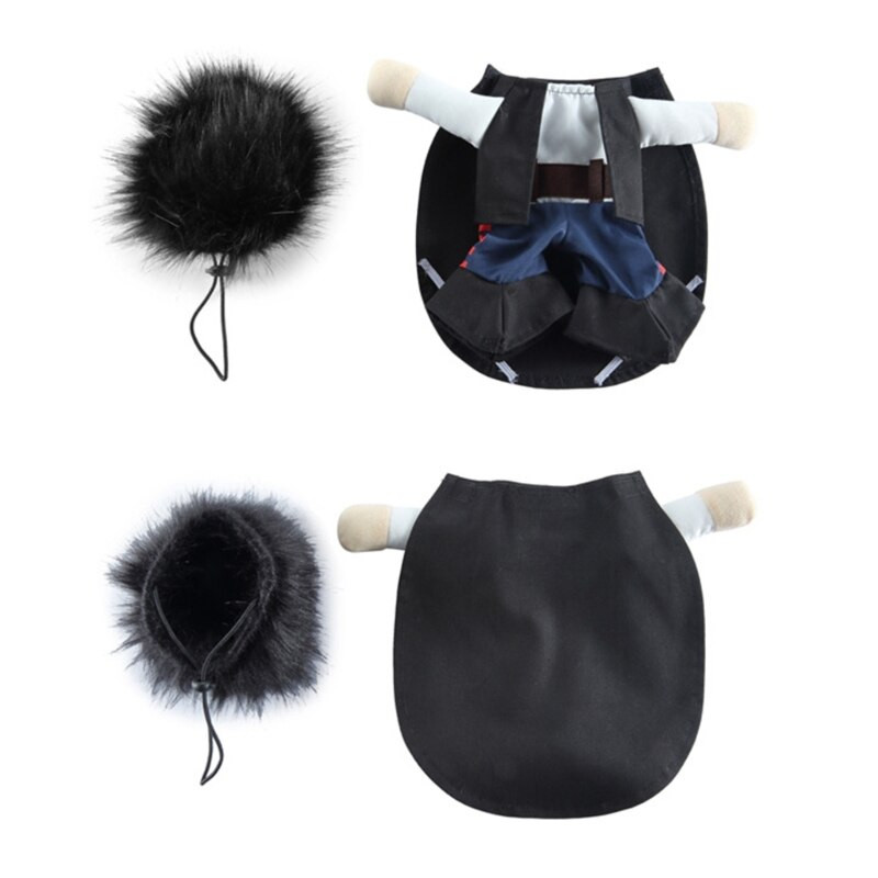 Costum amuzant pentru animale de companie Haine amuzante pentru câini Suspenders Pet Photo Prop Pet Cosplay Costume