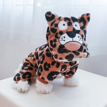 Pet Cartoon Πρωτοχρονιάτικο Cosplay Φόρεμα Leopard Dog Outfits για εσωτερικούς και εξωτερικούς χώρους