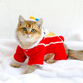 Adorabil Pet Dance în formă de leu Costume Cosplay Câini Pisici ținută pentru vacanța de iarnă Anul Nou petrecere atmosferă dimensiuni disponibile