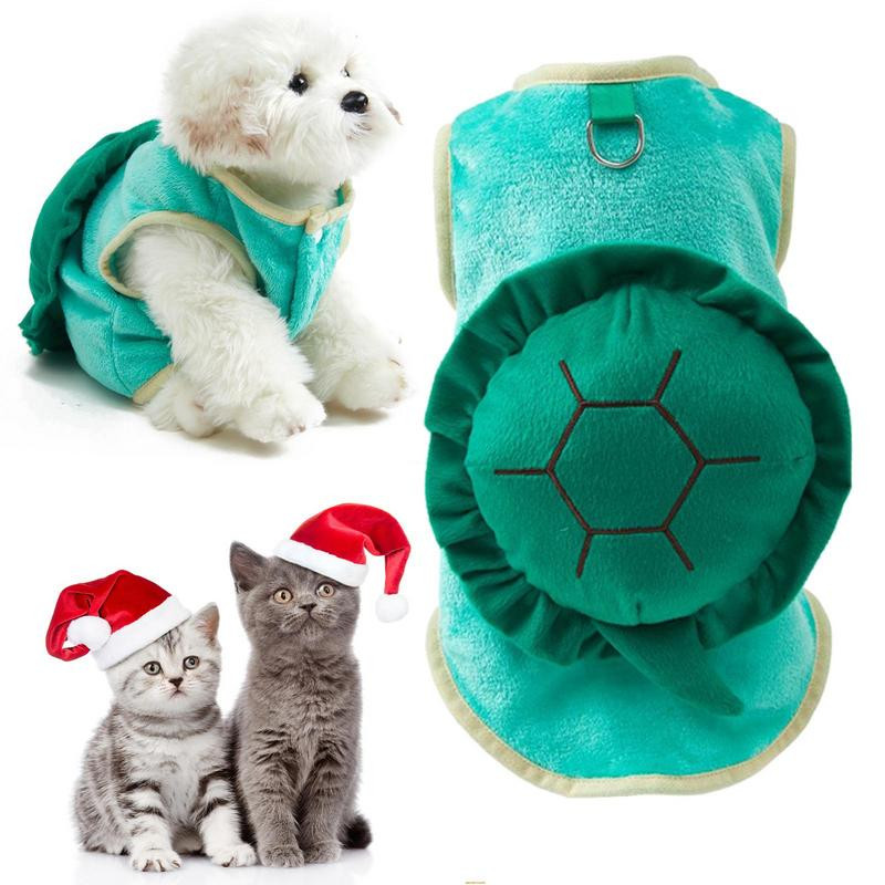 Odjeća za kućne ljubimce Psić Pas Smiješna kornjača Odjeća za slatke mačke Zimski topli plišani kaput za mačke Odjeća za male mačiće SML veličina