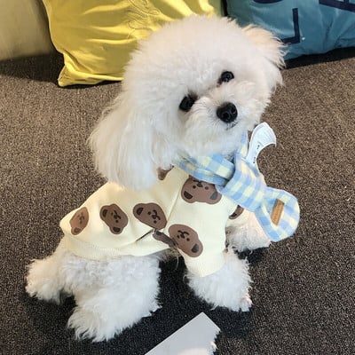 DUOMASUMI Roztomilé oblečenie pre psov pre malých psov, oblečenie pre pudelov, bradáčov, pomeranianov, corgi, oblečenie pre šteniatka, oblečenie pre francúzskych buldočkov