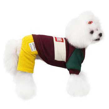 Ρούχα χειμωνιάτικων κατοικίδιων σκύλων 2020 Σούπερ ζεστό μπουφάν Παχύ τετράποδο βαμβακερό γαλλικό μπουλντόγκ κοστούμι για σκύλους κατοικίδια Ρούχα πατημασιά