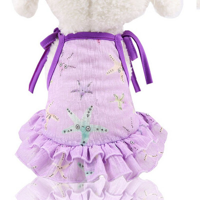 Koerariided,Väikeste ja keskmise suurusega koerte Täispuuvillased T-särgid Paarirõivad, Armsa puuviljamustriga kassi koerte riided Lemmiklooma seelik