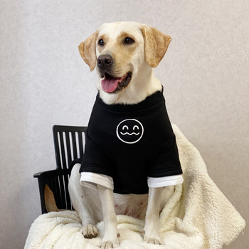 Μεγάλα ρούχα για σκύλους Άνοιξη-καλοκαίρι λεπτά ρούχα για σκύλους Golden retriever Labrador Greyhound T-shirt Αξεσουάρ για σκύλους Προμήθειες για σκύλους