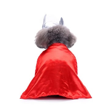 Απόκριες XMAS Cosplay Pet Cat Dress Up Ρούχα για Σκύλο Στολή Στολή PET Cat Στολή Χριστουγεννιάτικο πάρτι Dog Coat Πανί Waem κοστούμι