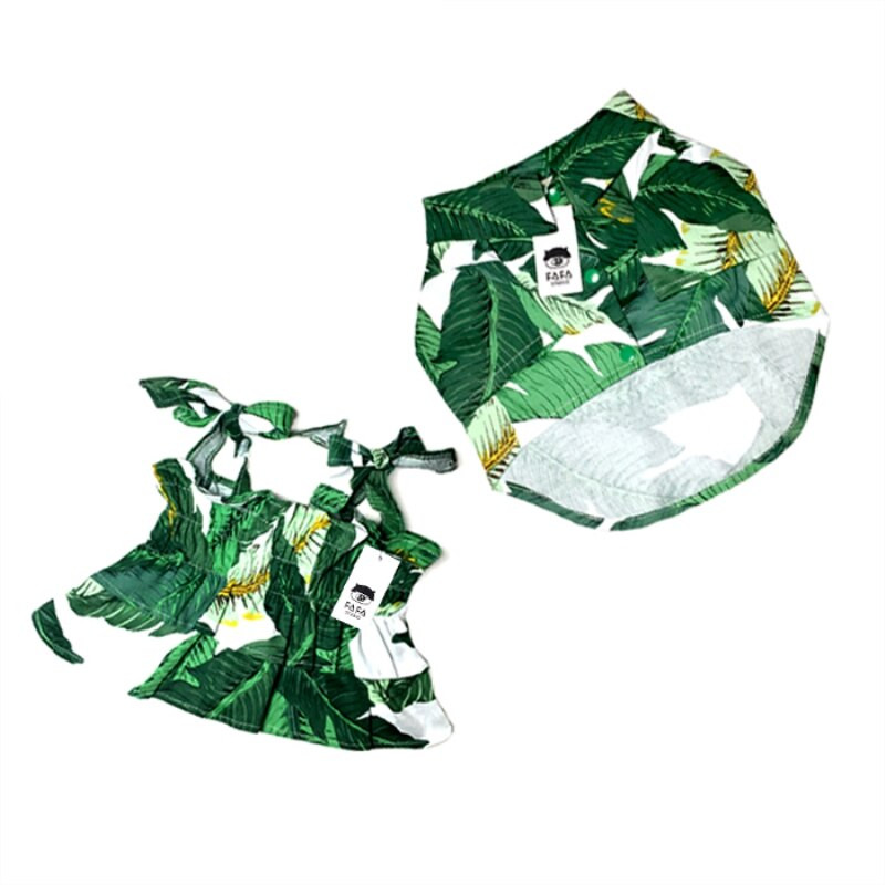 Produkty pre domáce zvieratá Psy Oblečenie Letné oblečenie Havajski štýl Francúzsky buldoček a mops Sukne