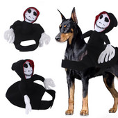 Cape de Halloween Fantoma Costum de transformare pentru animale de companie Costum pentru câini Accesorii pentru cosplay pentru animale de companie Haine de Halloween Produse pentru animale de companie Accesorii