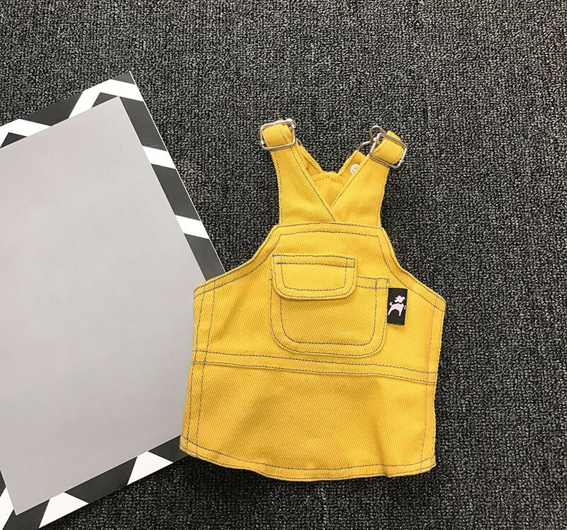 Suvised koerariided Denim Teksad Koer Kleit Seelik Mantel Jakk Poiss Tüdruk Koerariided Lemmiklooma riietus Kutsika Kostüüm Kombinesoon