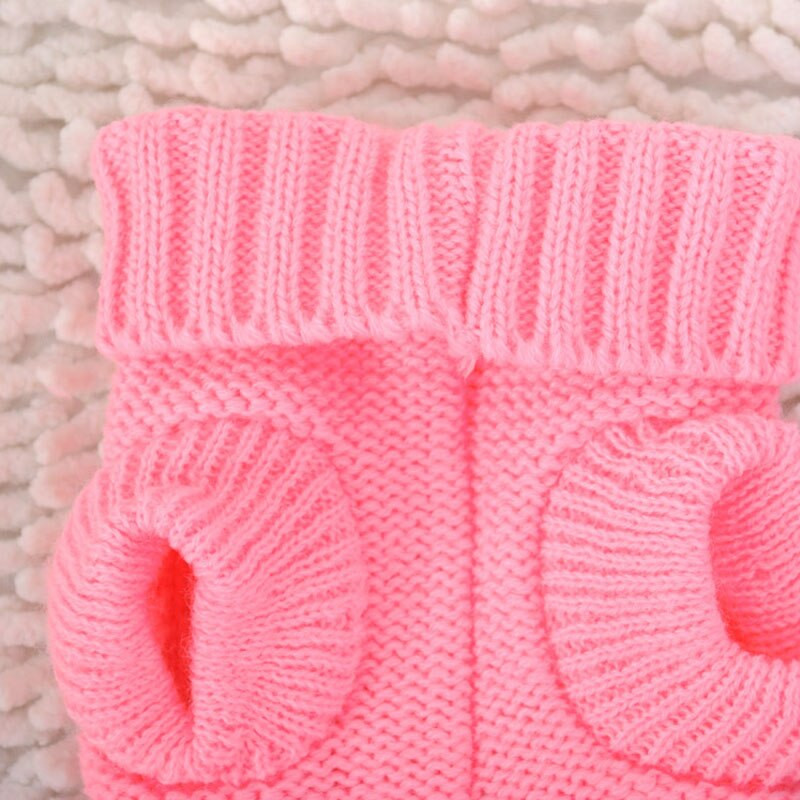 Rūbai šunims Žieminiai šilti naminių šunų kačių drabužiai Megzti naminių gyvūnėlių drabužiai mažiems vidutiniams šunims Čihuahua šuniuko megztinis