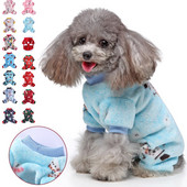 Salopete pentru câini din lână Haine pentru câini de iarnă Bulldog francez Animal de companie caldă Câini mici și mijlocii Chihuahua Yorkshire îmbrăcăminte