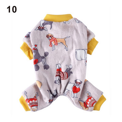 Salopete pentru câini din lână Haine pentru câini de iarnă Bulldog francez Animal de companie caldă Câini mici și mijlocii Chihuahua Yorkshire îmbrăcăminte