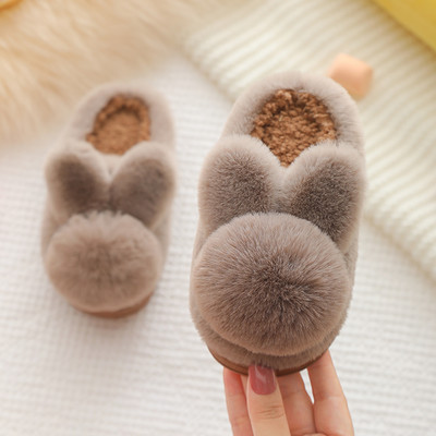 Detské plyšové papučky v troch farbách