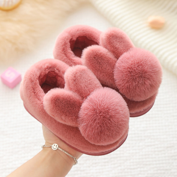 Detské plyšové papučky v troch farbách