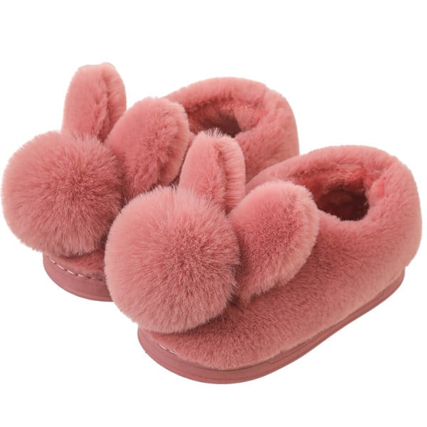 Detské plyšové papučky v troch farbách