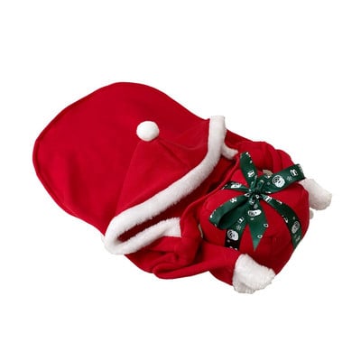 Vianočné oblečenie pre psov, sviatočné oblečenie pre domáce zvieratá, vianočné oblečenie na behanie a jazdu na domácich miláčikoch pre stredne veľké zvieratá, novoročné oblečenie pre domáce zvieratá