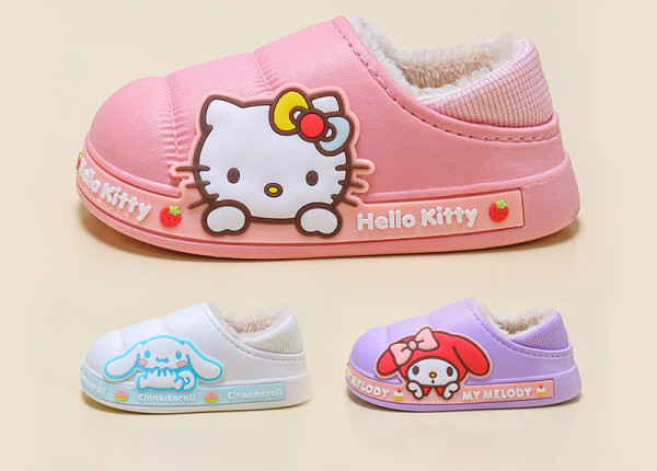 Bērnu čības ar apdruku un uzrakstu