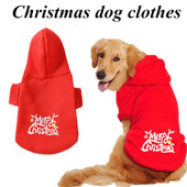 S-XL Haine pentru animale de companie Crăciun 1buc iarnă pisică câine Două picioare Hanorace roșii calde Articole pentru animale de companie Haine pentru câini Haine de Crăciun pentru câini