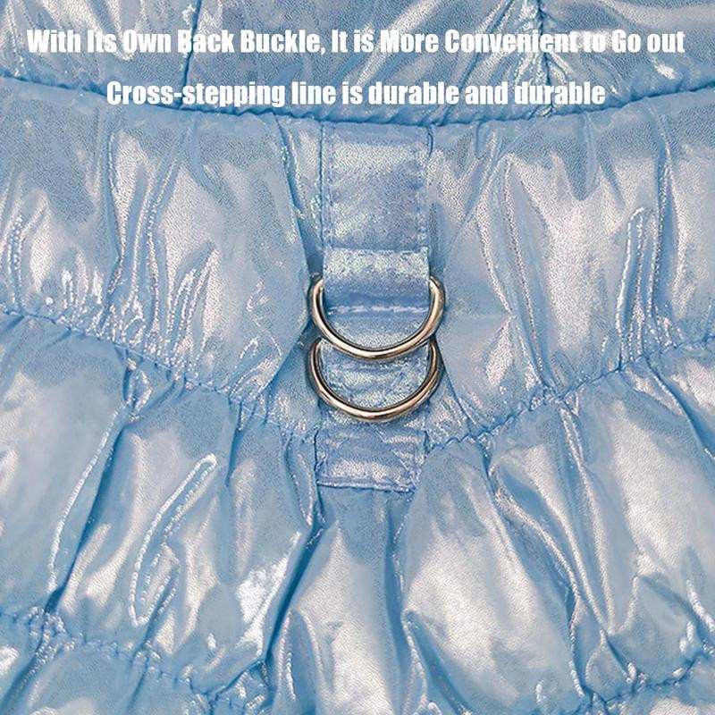 Zimski kaput za kućne ljubimce Udobna jakna za štene za hladno vrijeme Odjeća za kućne ljubimce od flisa Odjeća Odjeća s rupom za povodac za male i srednje kućne ljubimce