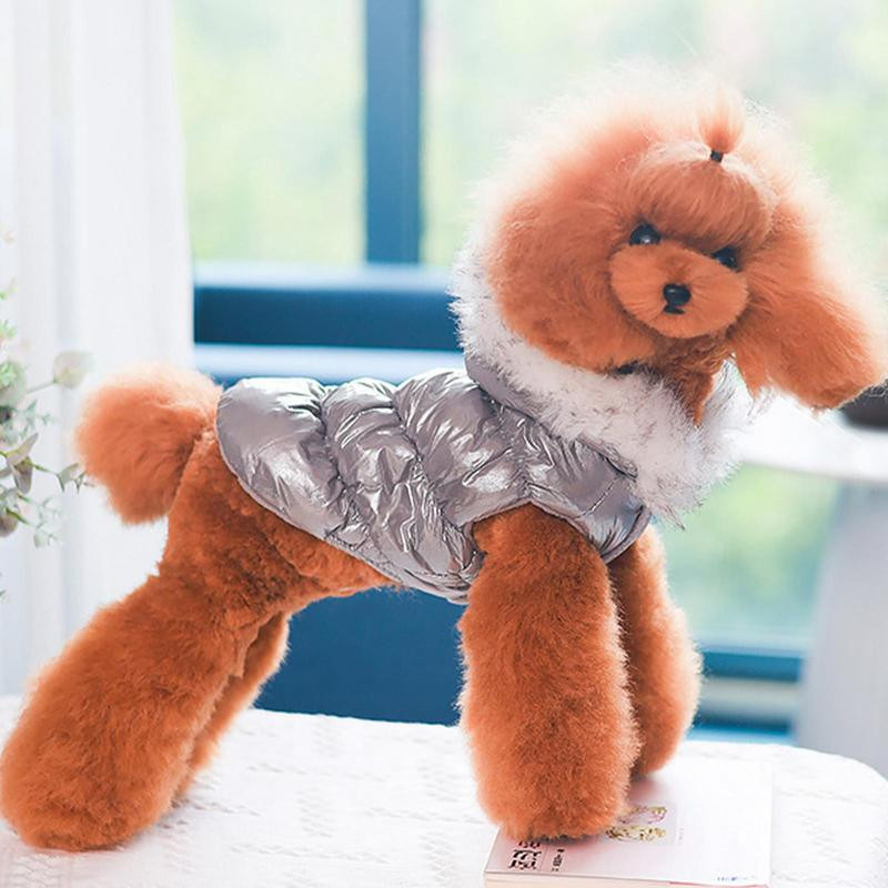 Zimski kaput za kućne ljubimce Udobna jakna za štene za hladno vrijeme Odjeća za kućne ljubimce od flisa Odjeća Odjeća s rupom za povodac za male i srednje kućne ljubimce