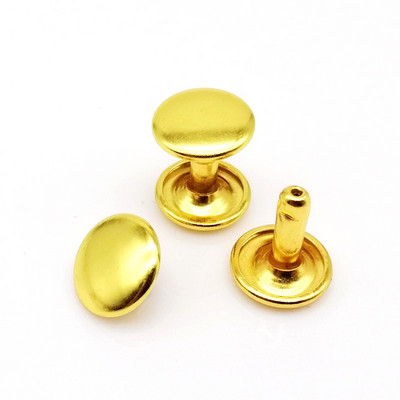 50 rinkinių 6/8/10 mm Aukštos kokybės metalinis dvigubas dangtelis, šoninis apvalus kniedės, odinis diržas, piniginės krepšys, batų drabužiai, nagų galvutės smaigalys su įrankiu